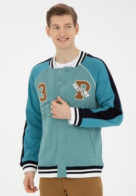 Erkek Mint Örme Hırka - 50270843009