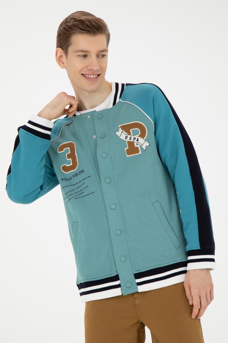 Erkek Mint Örme Hırka - 50270843009