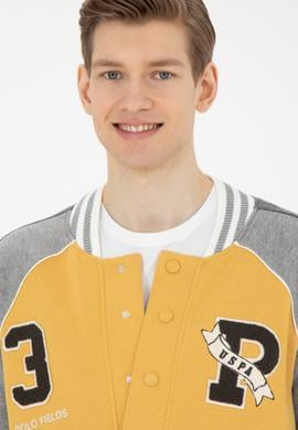 Erkek Hardal Örme Hırka - 50270843024