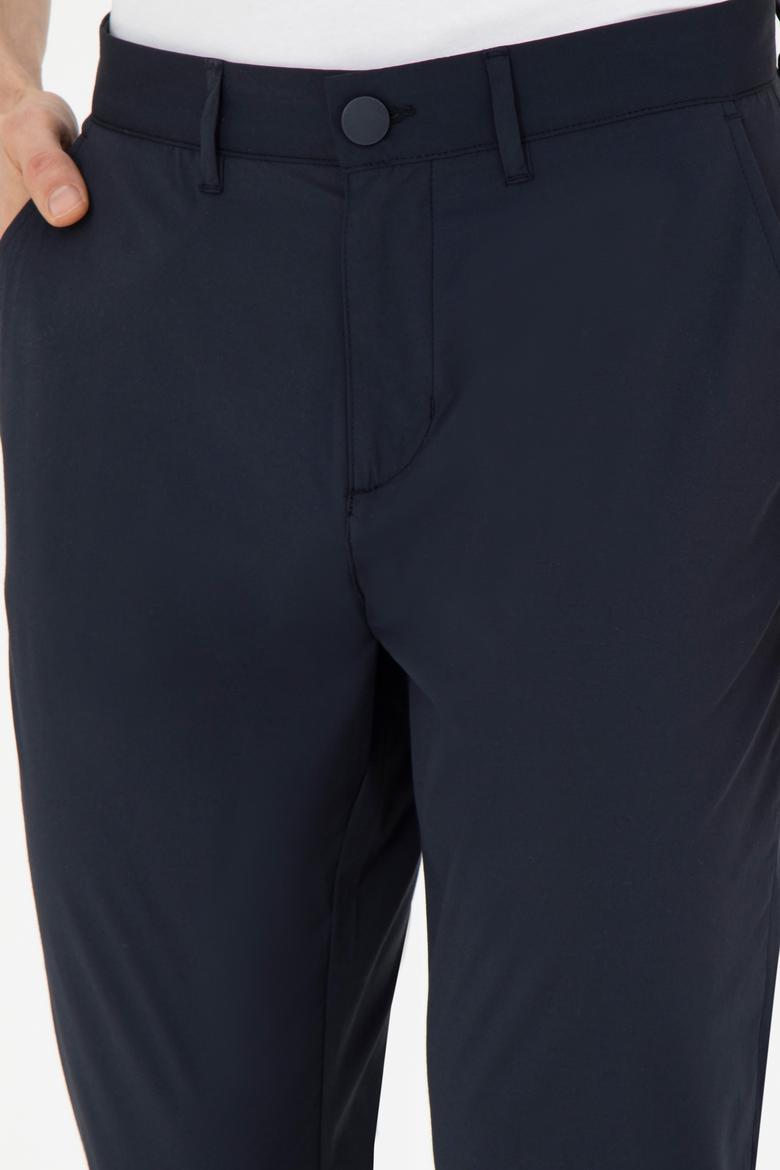 Erkek Lacivert Kanvas Pantolon - 50272264109