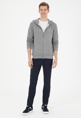 Erkek Lacivert Kanvas Pantolon - 50272264109