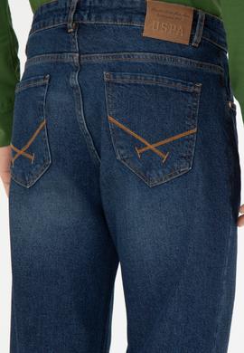 Erkek Koyu Mavi Jean Pantolon - 50272553005