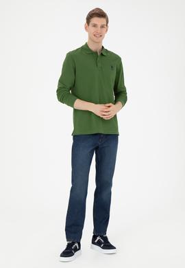 Erkek Koyu Mavi Jean Pantolon - 50272553005