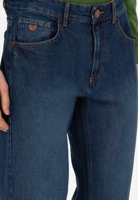 Erkek Koyu Mavi Jean Pantolon - 50272553005