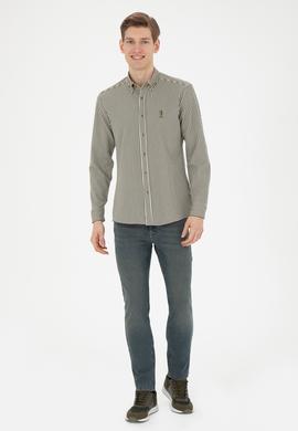 Erkek Yeşil Jean Pantolon - 50272604098