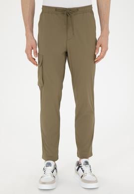 Erkek Koyu Haki Kanvas Pantolon - 50272343048