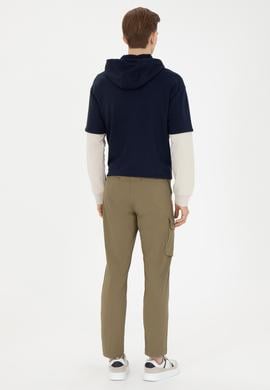 Erkek Koyu Haki Kanvas Pantolon - 50272343048
