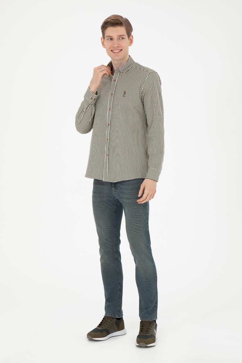 Erkek Yeşil Jean Pantolon - 50272604098