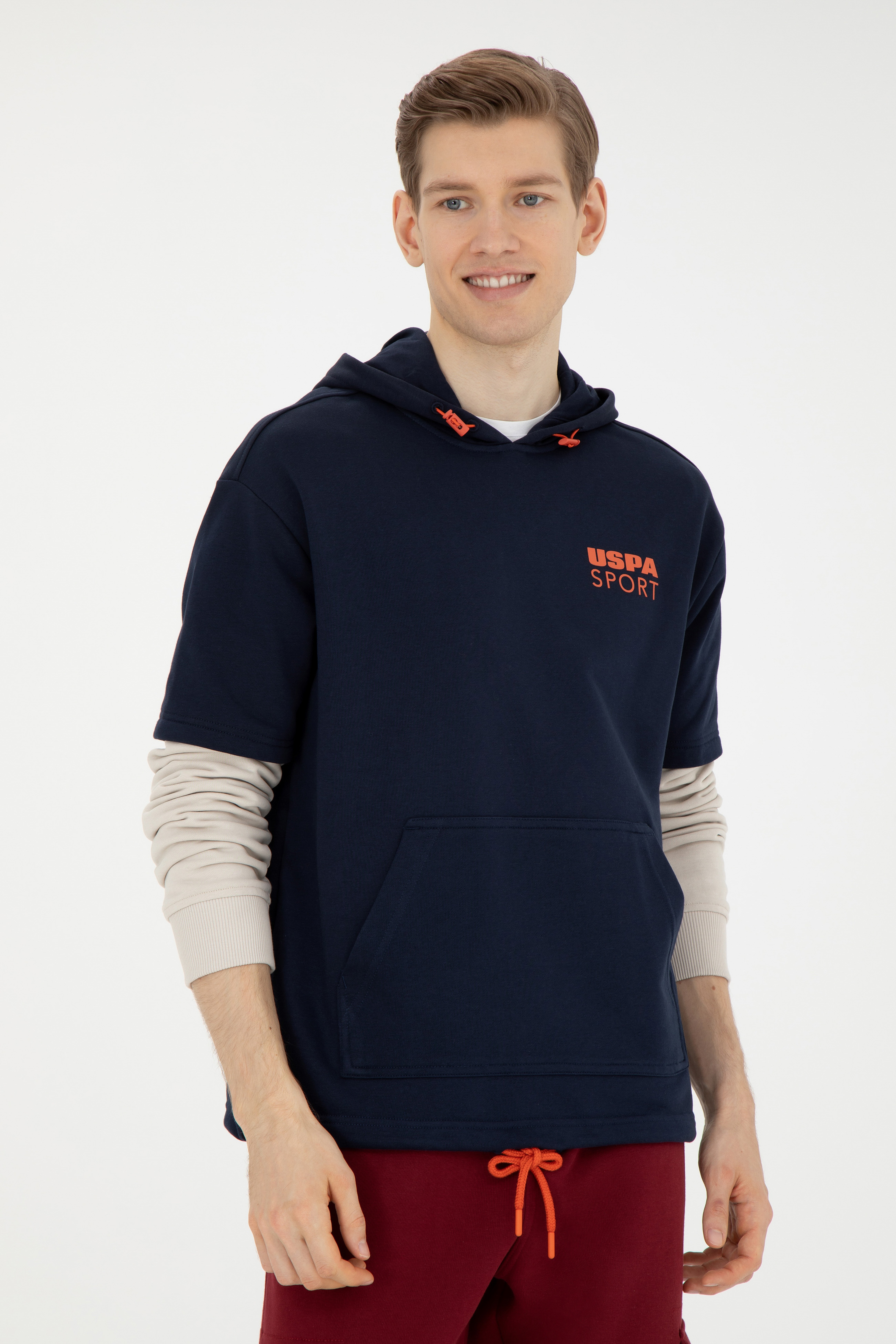 Erkek Lacivert Sweatshirt - Image 3