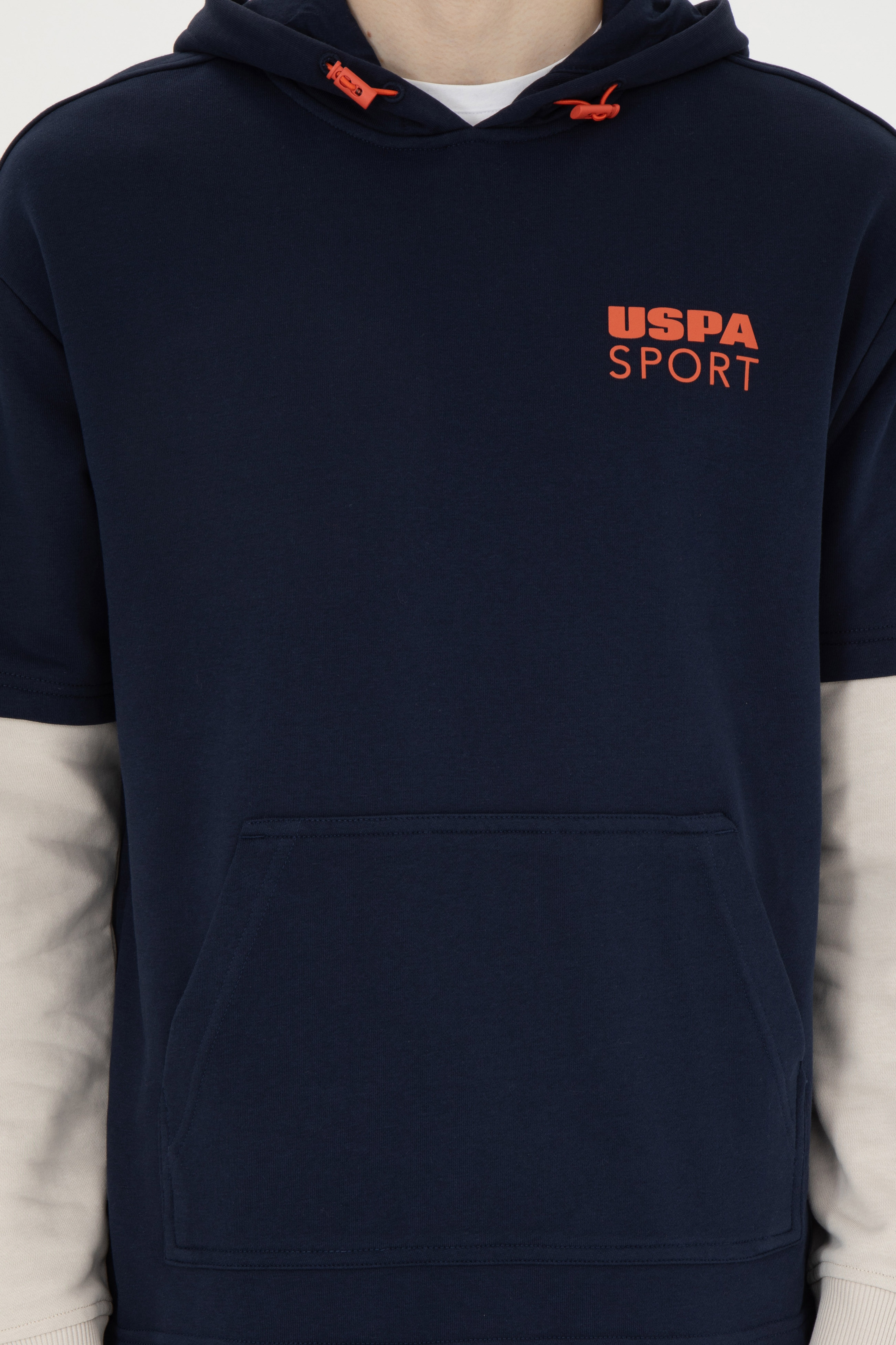 Erkek Lacivert Sweatshirt - Image 6