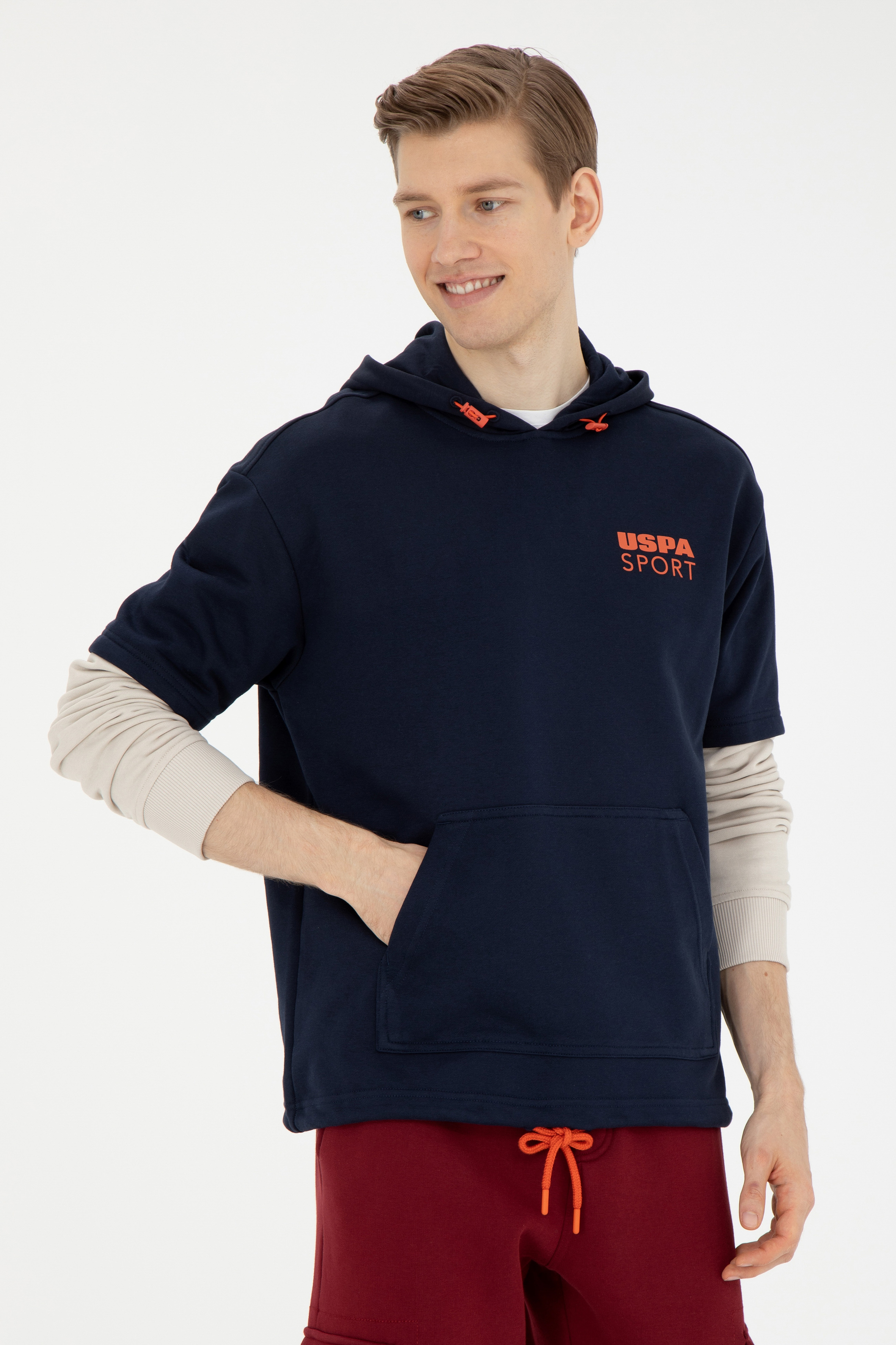 Erkek Lacivert Sweatshirt - Image 1