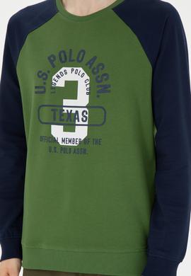 Erkek Yeşil Sweatshirt - 50270753011