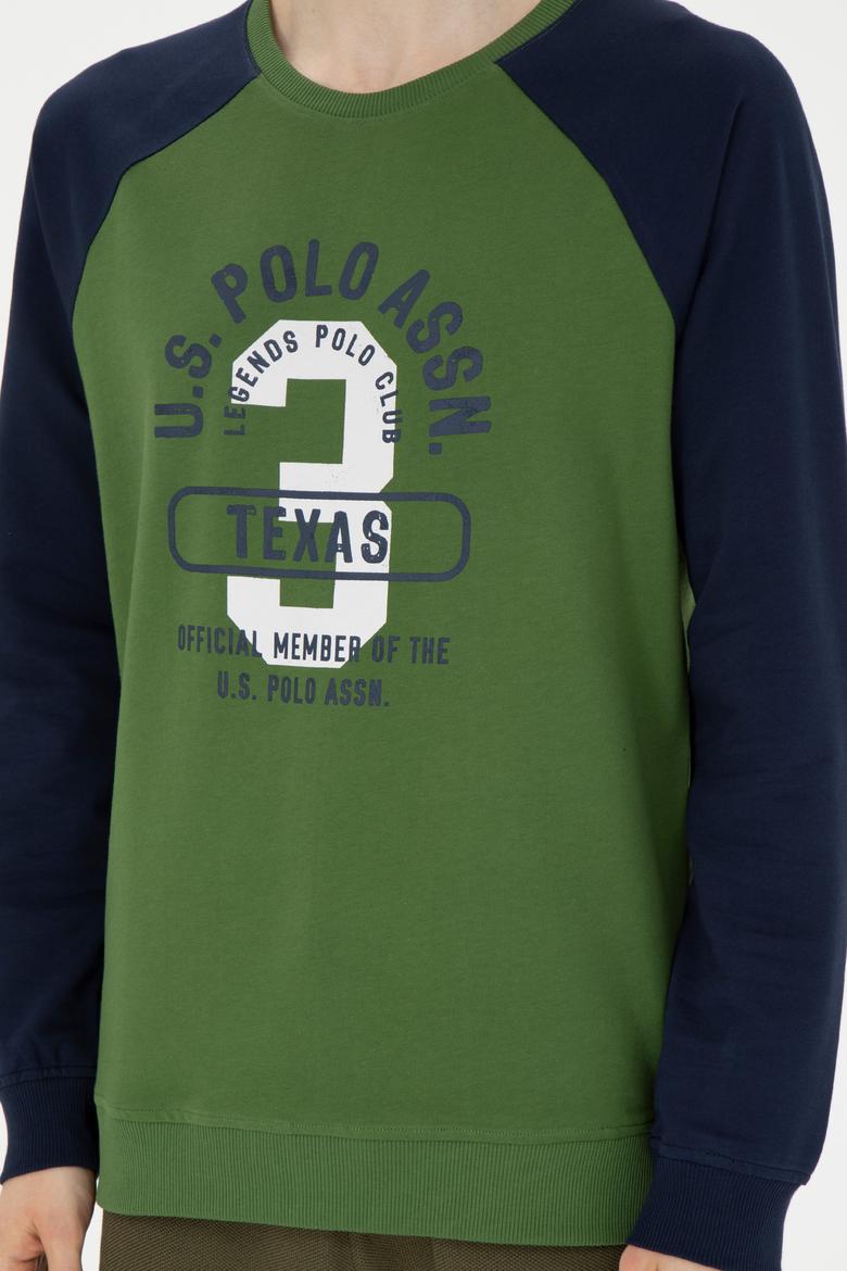 Erkek Yeşil Sweatshirt - 50270753011