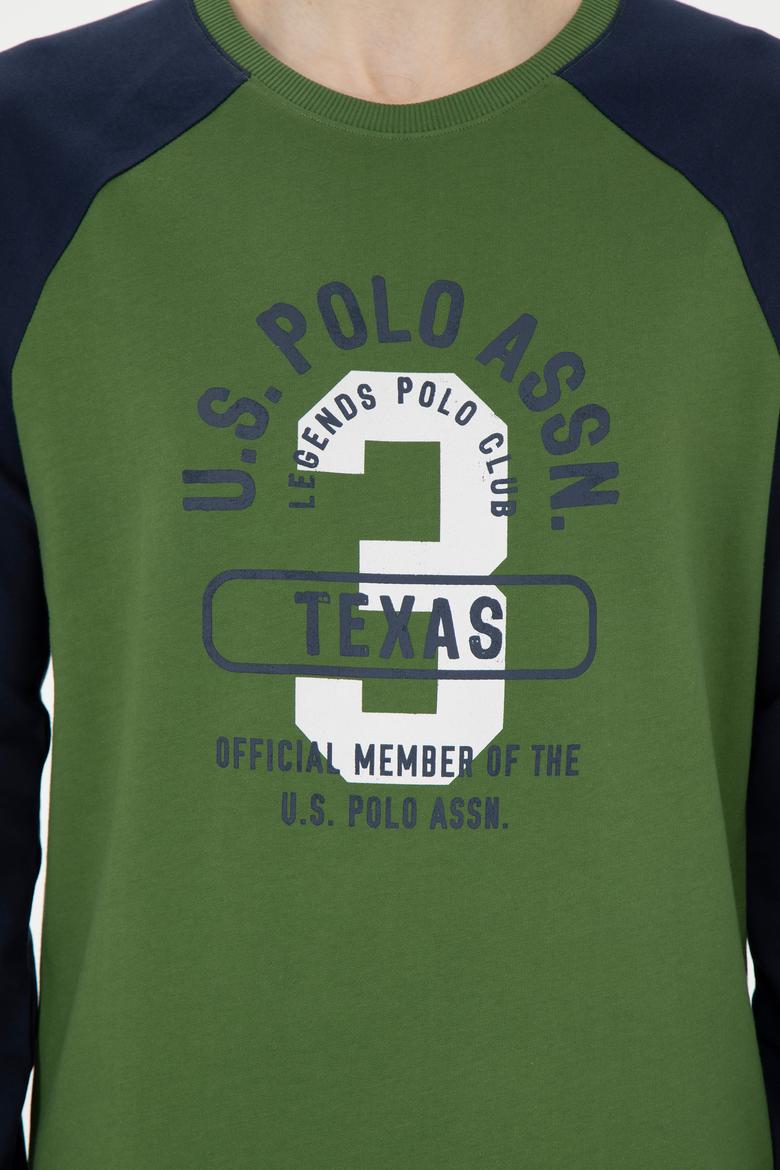 Erkek Yeşil Sweatshirt - 50270753011