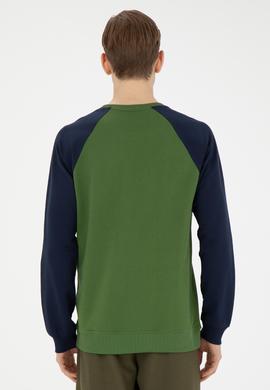 Erkek Yeşil Sweatshirt - 50270753011