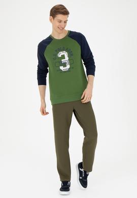 Erkek Yeşil Sweatshirt - 50270753011