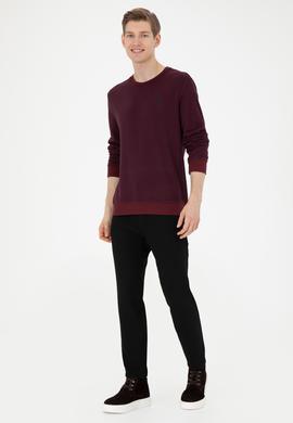 Erkek Bordo Sweatshirt - 50270839031
