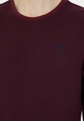 Erkek Bordo Sweatshirt - 50270839031