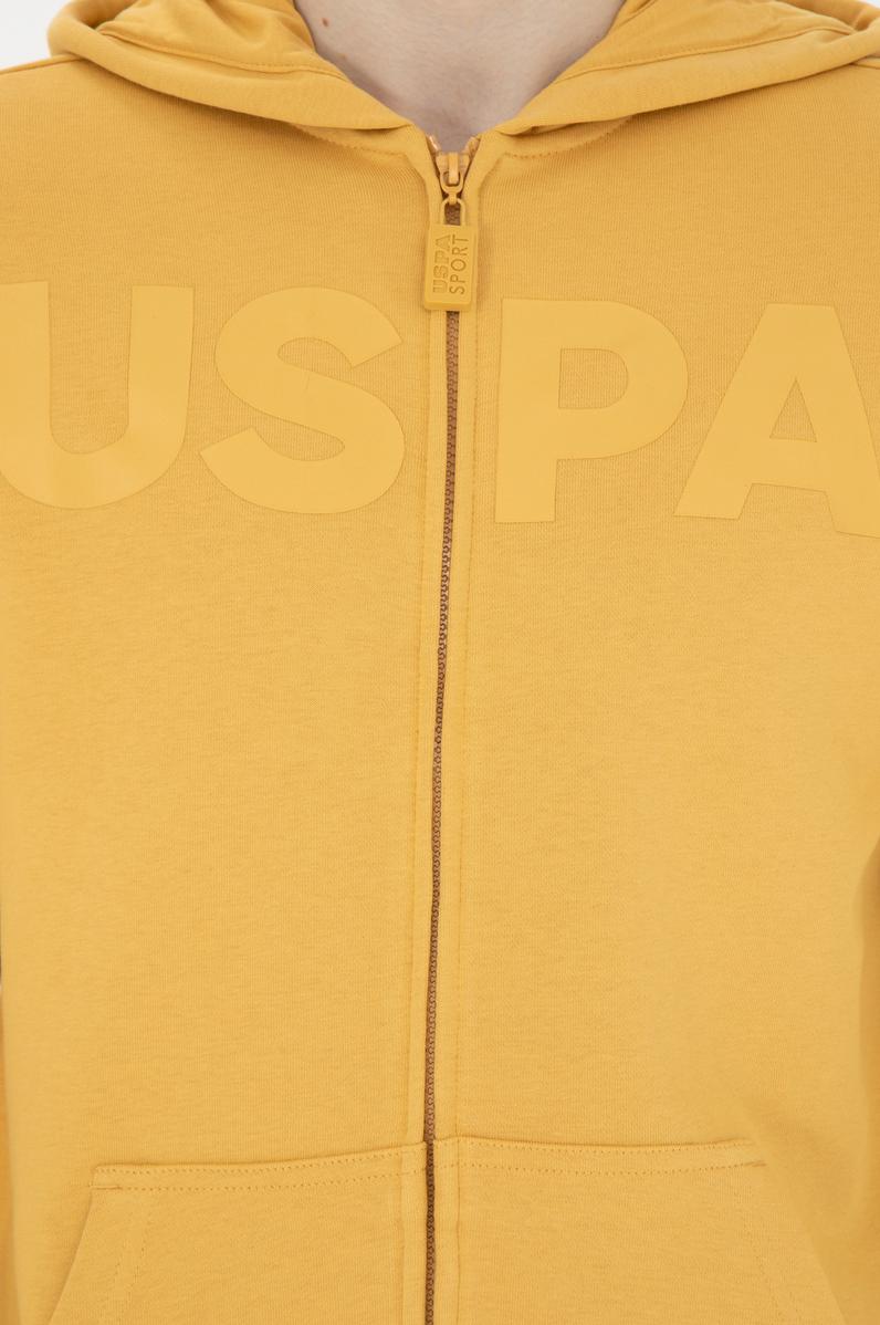 Erkek Hardal Örme Hırka