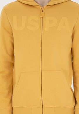 Erkek Hardal Örme Hırka - 50269394096