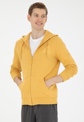 Erkek Hardal Örme Hırka - 50269394096