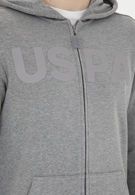 Erkek Gri Melanj Örme Hırka - 50269394086