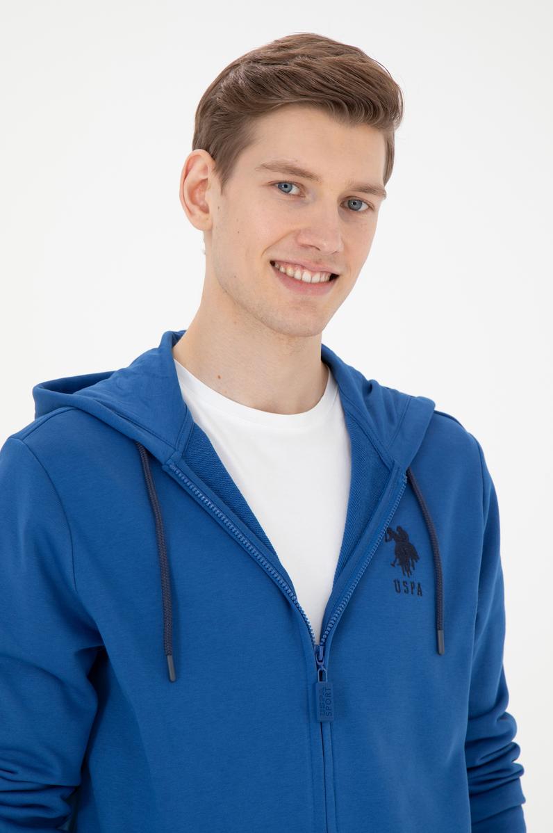 Erkek Saks Sweatshirt