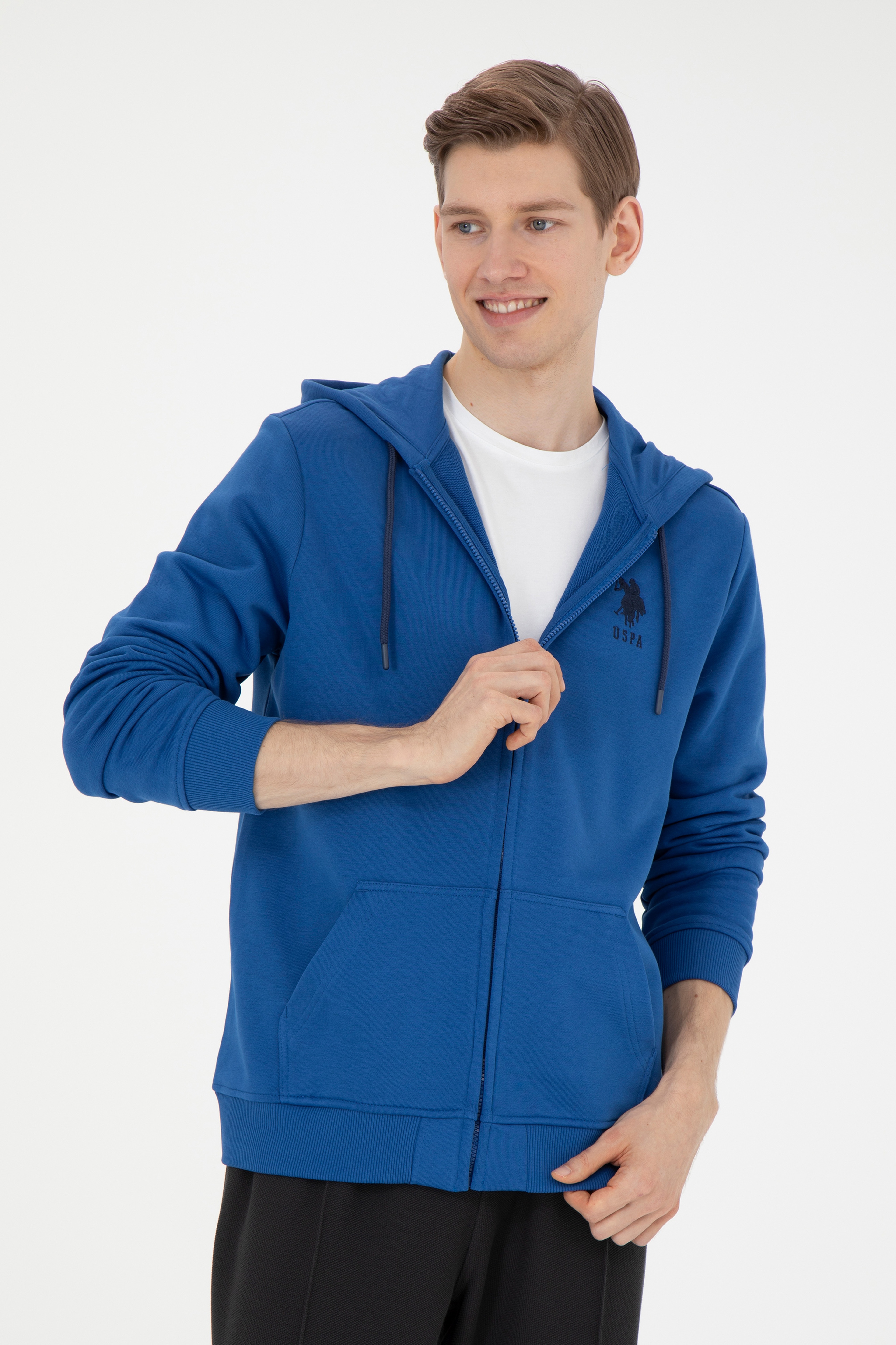 Erkek Saks Sweatshirt - Image 1