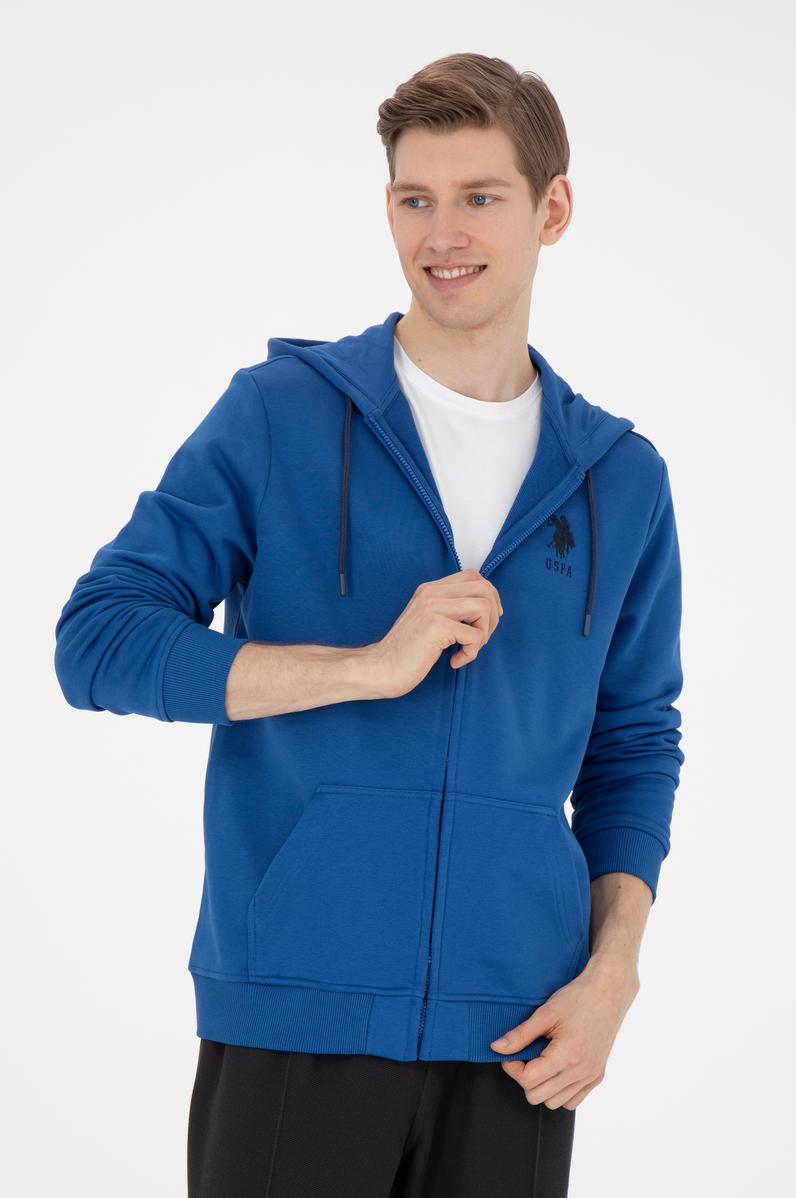 Erkek Saks Sweatshirt