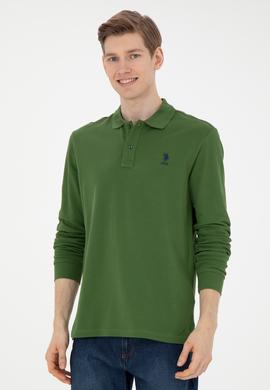 Erkek Yeşil Basic Sweatshirt - 50269403149