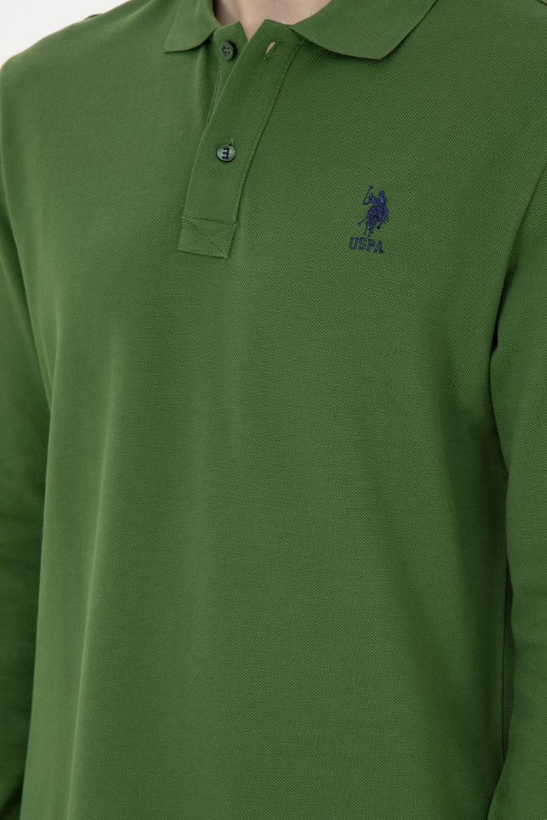 Erkek Yeşil Basic Sweatshirt - 50269403149