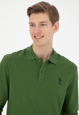 Erkek Yeşil Basic Sweatshirt - 50269403149