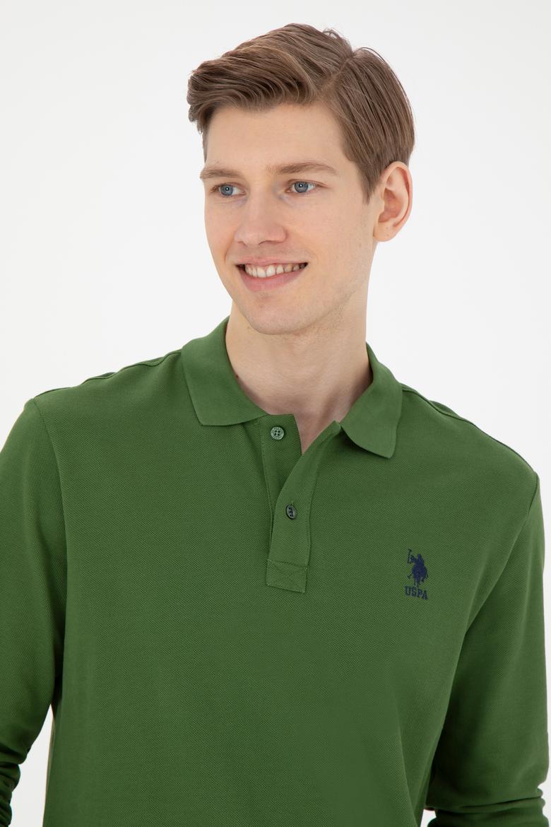 Erkek Yeşil Basic Sweatshirt - 50269403149