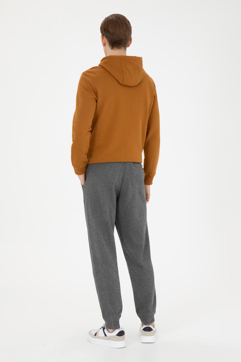 Erkek Antrasit Melanj Eşofman Altı - 50270749032