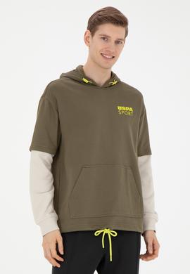 Erkek Haki Sweatshirt - 50270827026