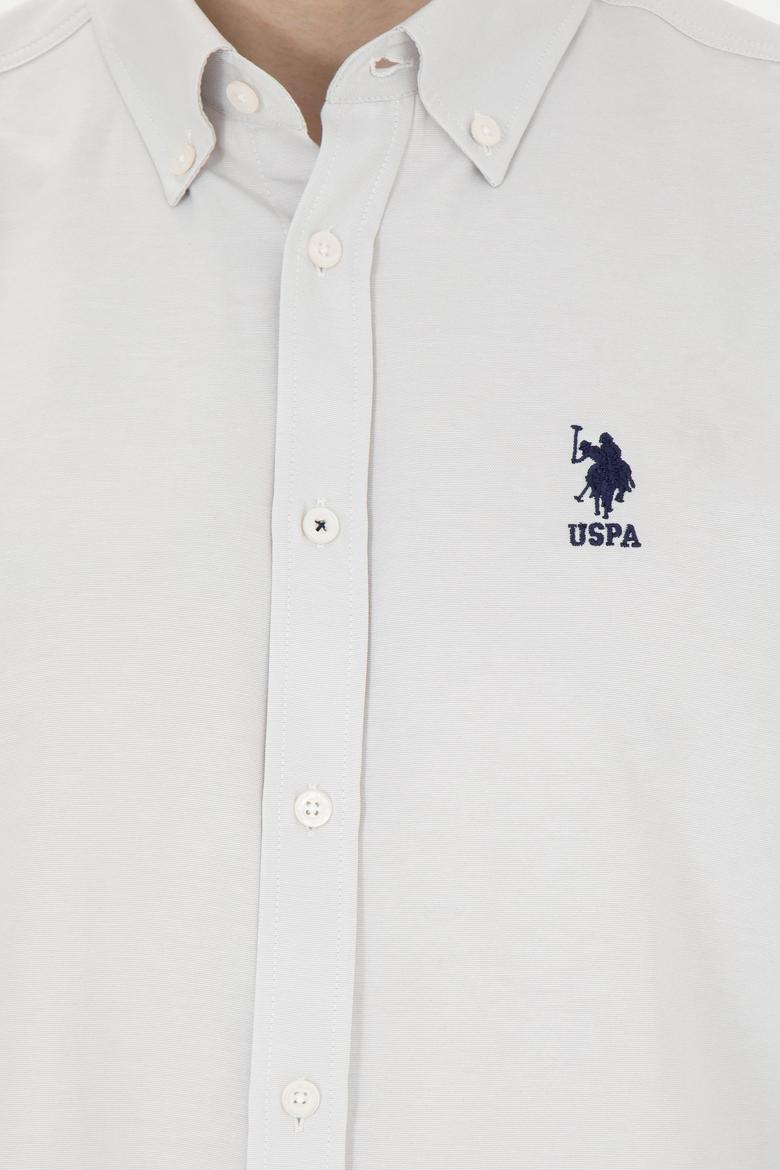 Erkek Taş Uzun Kollu Basic Gömlek - 50271274025