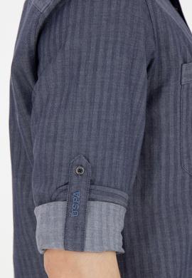 Erkek Lacivert Uzun Kollu Gömlek - 50272292008