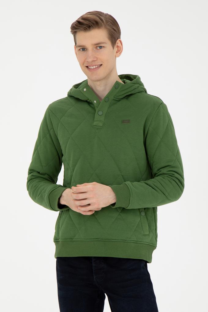 Erkek Yeşil Sweatshirt