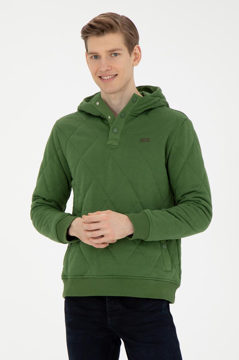 Erkek Yeşil Sweatshirt