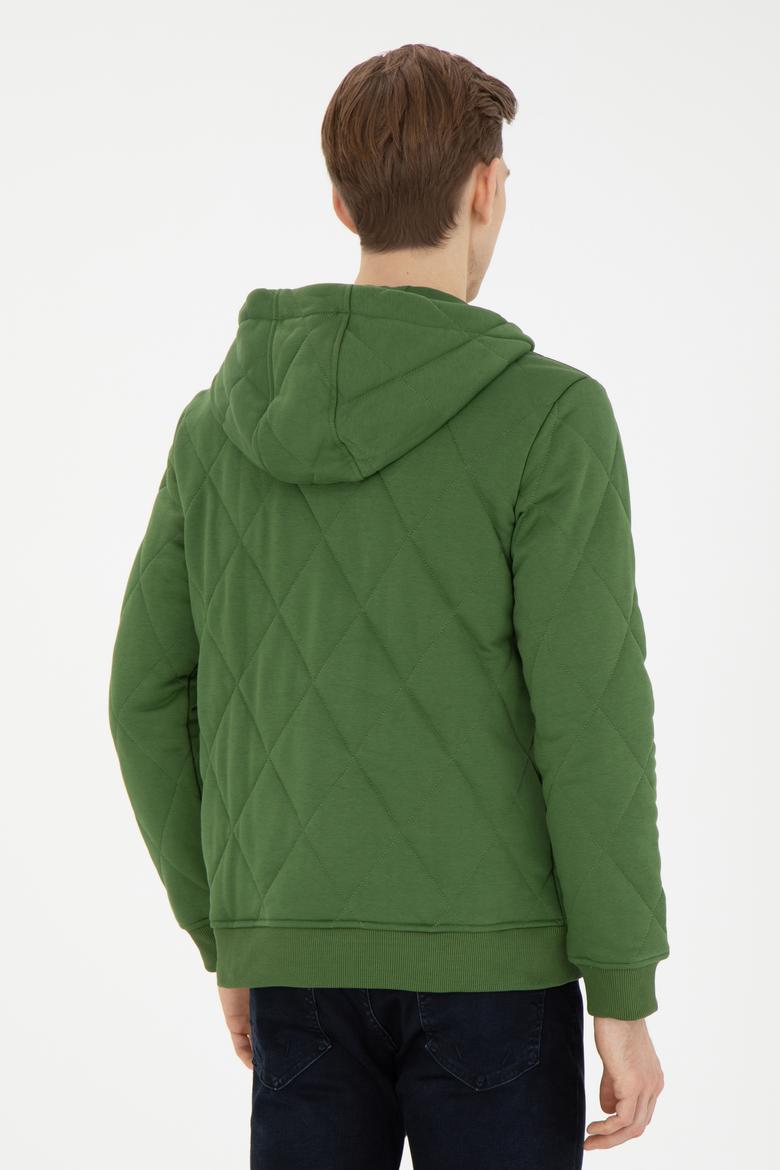 Erkek Yeşil Sweatshirt - 50270874017