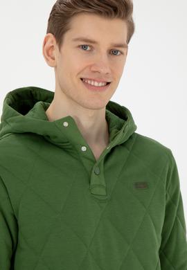 Erkek Yeşil Sweatshirt - 50270874017