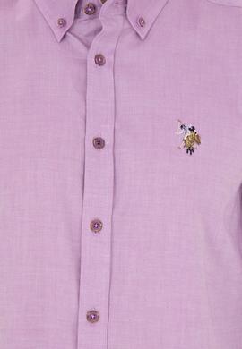 Erkek Violet Uzun Kollu Basic Gömlek - 50271276100