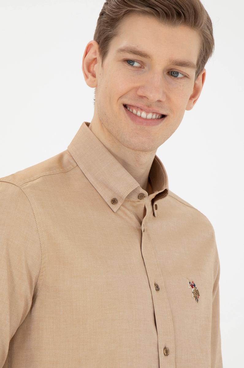 Erkek Coconut Uzun Kollu Basic Gömlek