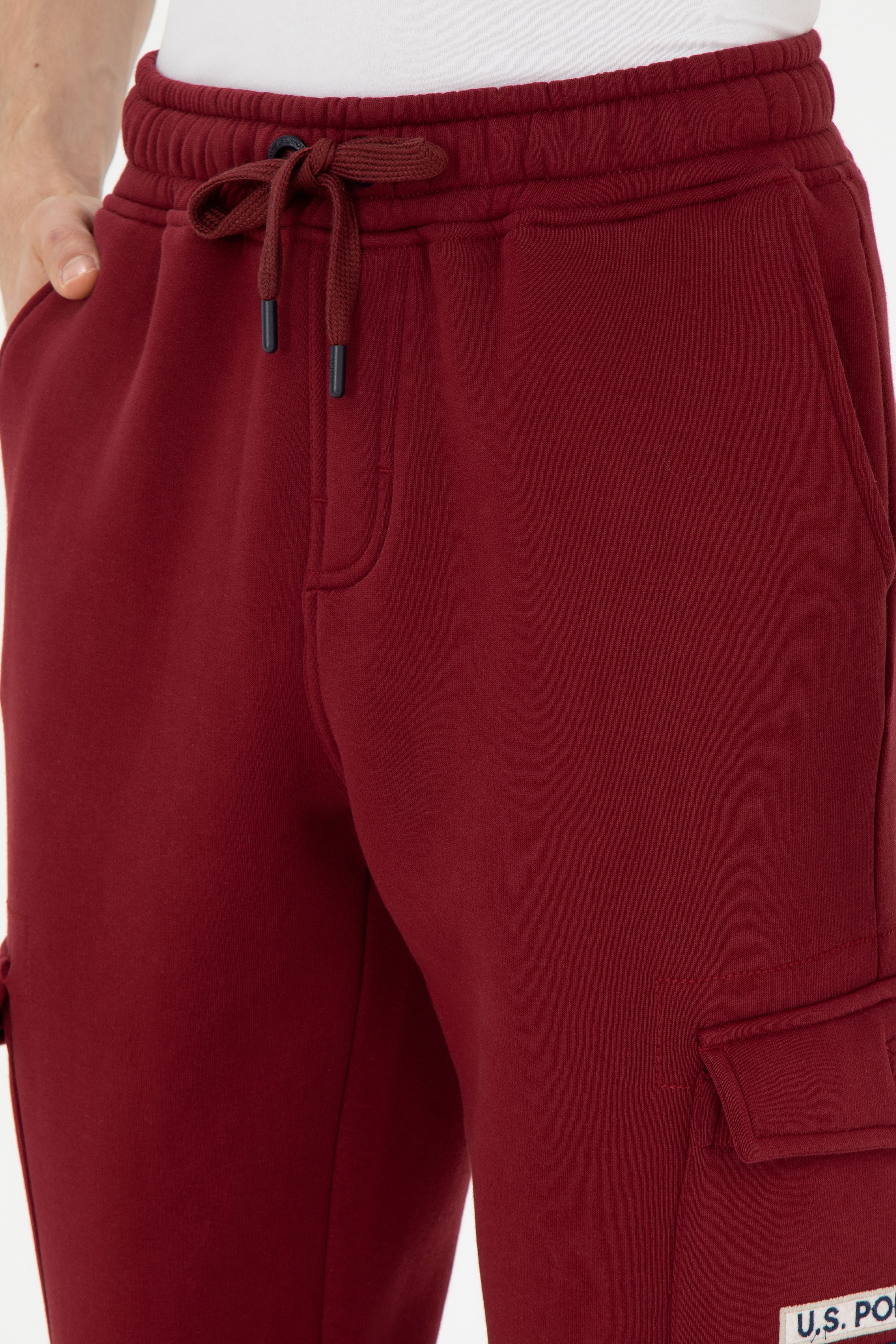 Erkek Bordo Eşofman Altı - Image 6