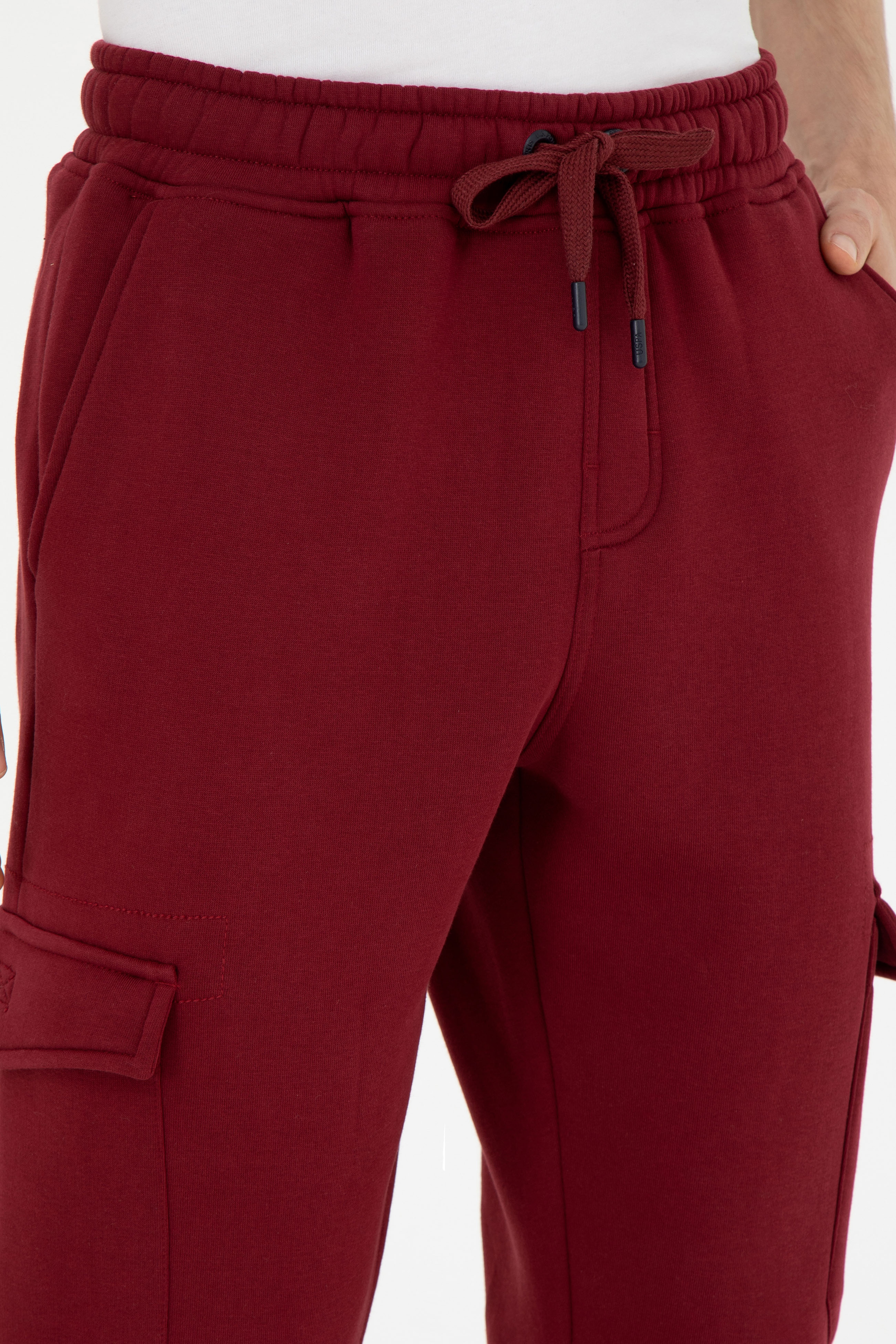 Erkek Bordo Eşofman Altı