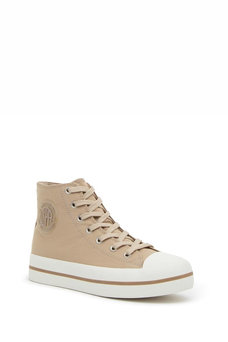 Kadın Bej Spor Ayakkabı - 50288922008