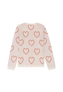 Kız Çocuk Krem Triko Hırka - 50277084017