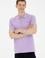 Erkek Lila Basic Tişört