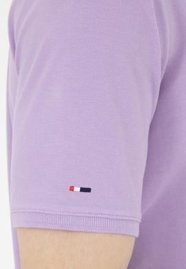 Erkek Lila Basic Tişört - 50284641139