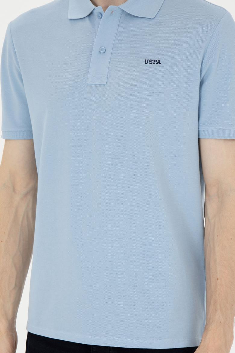 Erkek Açık Mavi Basic Tişört - 50284641231